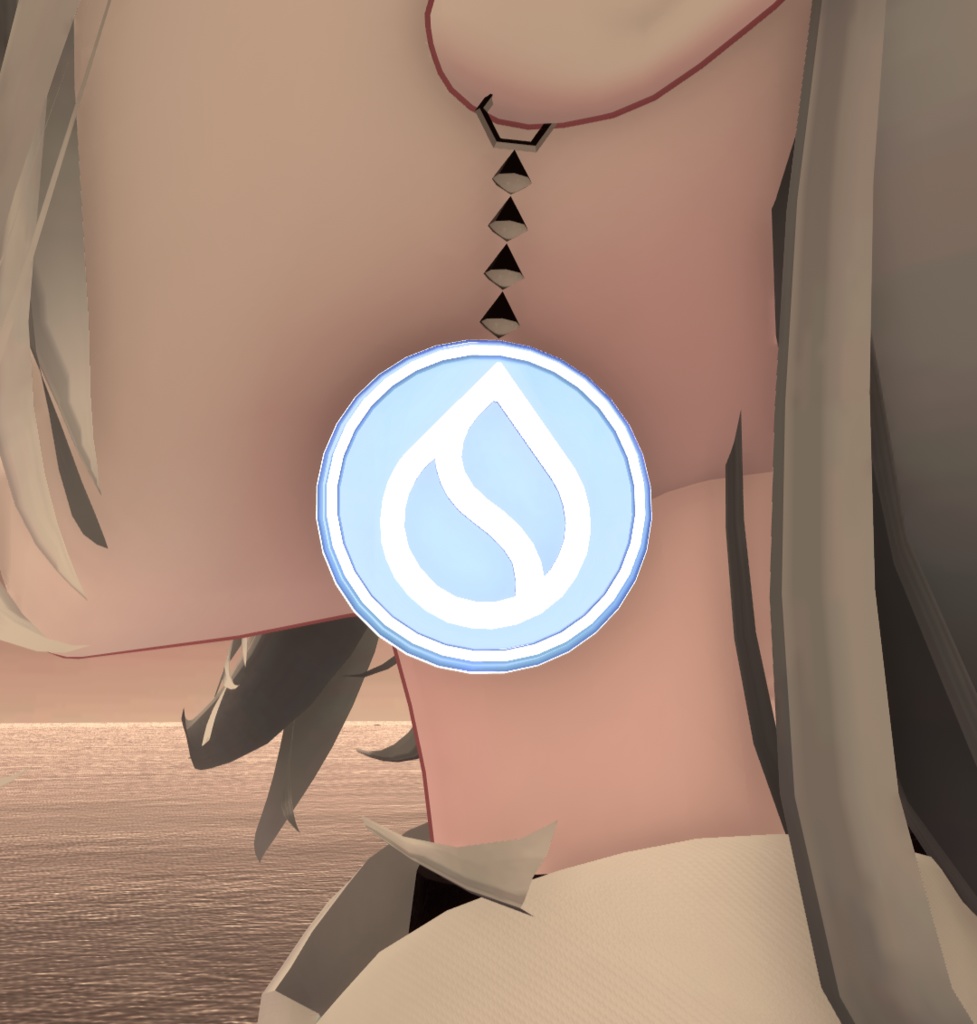 【VRChat】【FREE】SUI イヤリング