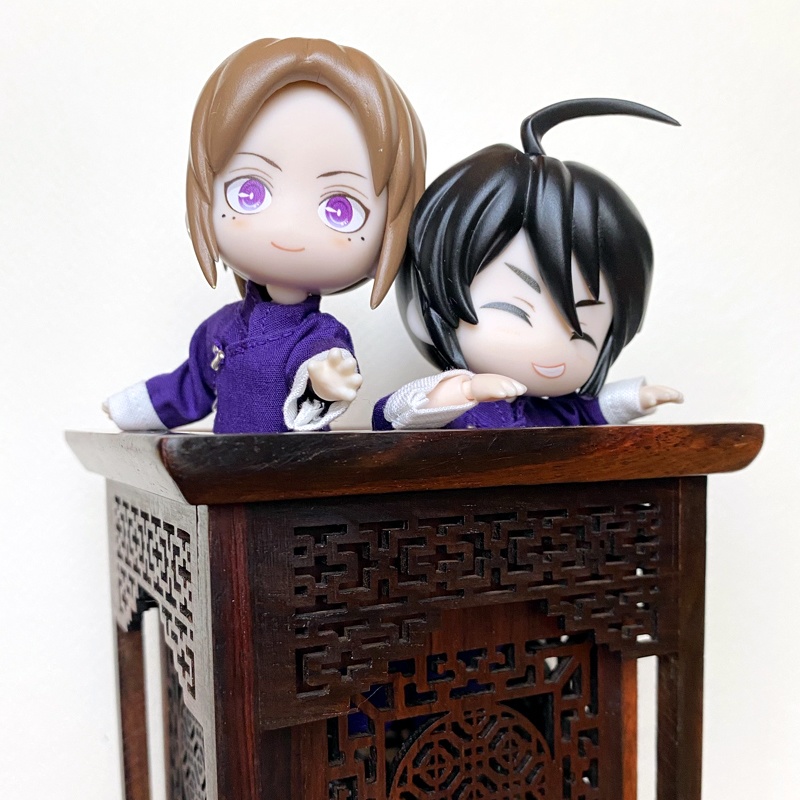 1/12サイズ◆チャイナ服(長袍・紫①)