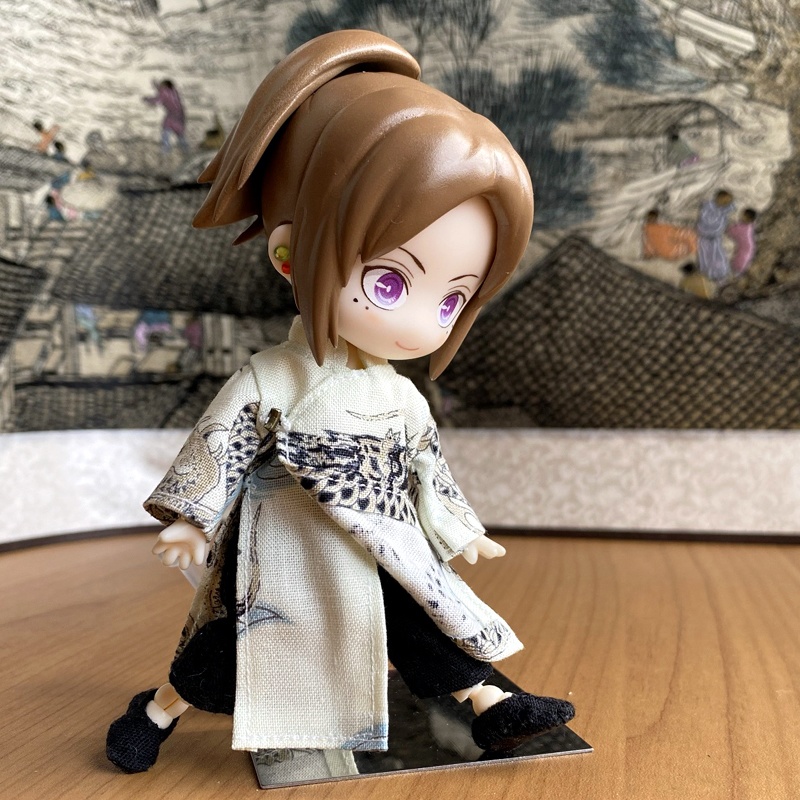 1/12サイズ◆チャイナ服（長袍・金竜Ⅲ）/チャンパオ