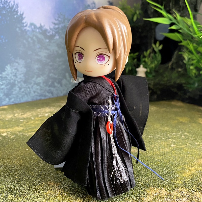 1/12サイズ◆チャイナ服(漢服・黒赤)/漢服 古代中国