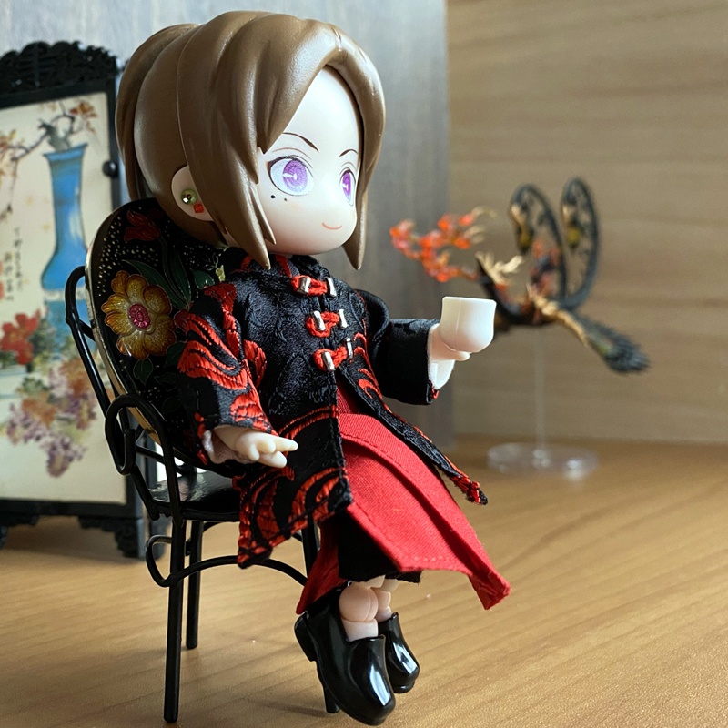 1/12サイズ◆チャイナ服(長袍用コート)