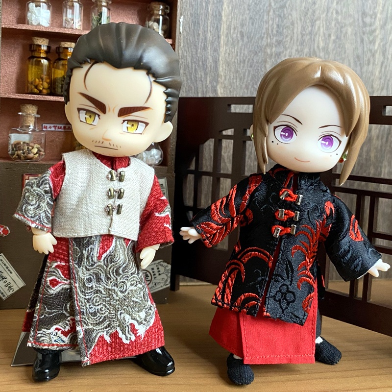 1/12サイズ◆チャイナ服(長袍用コート)