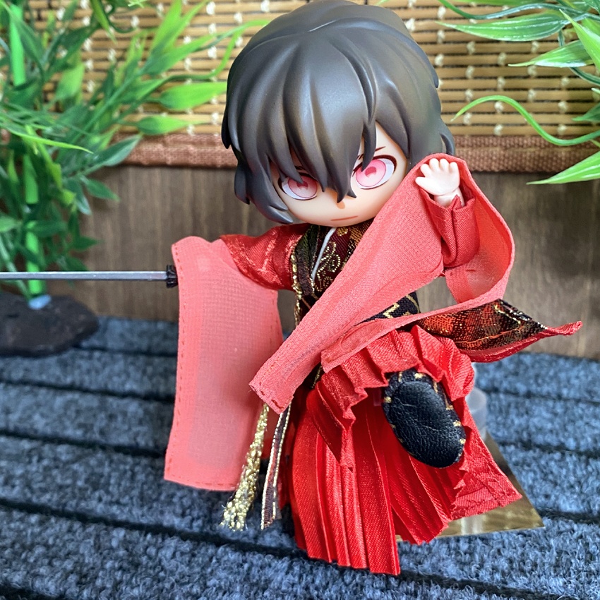 1/12サイズ◆チャイナ服（漢服Ⅱ・赤金）/チャイナ　漢服　古代中国