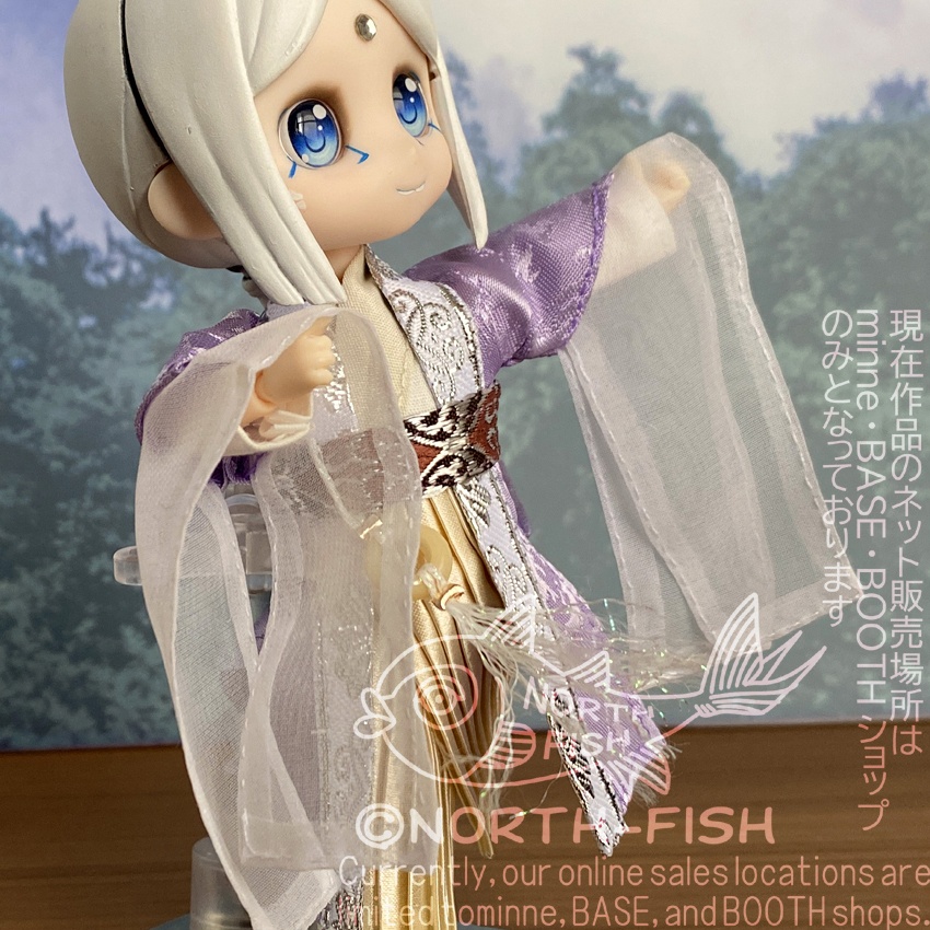 1/12サイズ◆チャイナ服（漢服Ⅱ・東風）/チャイナ　漢服　古代中国
