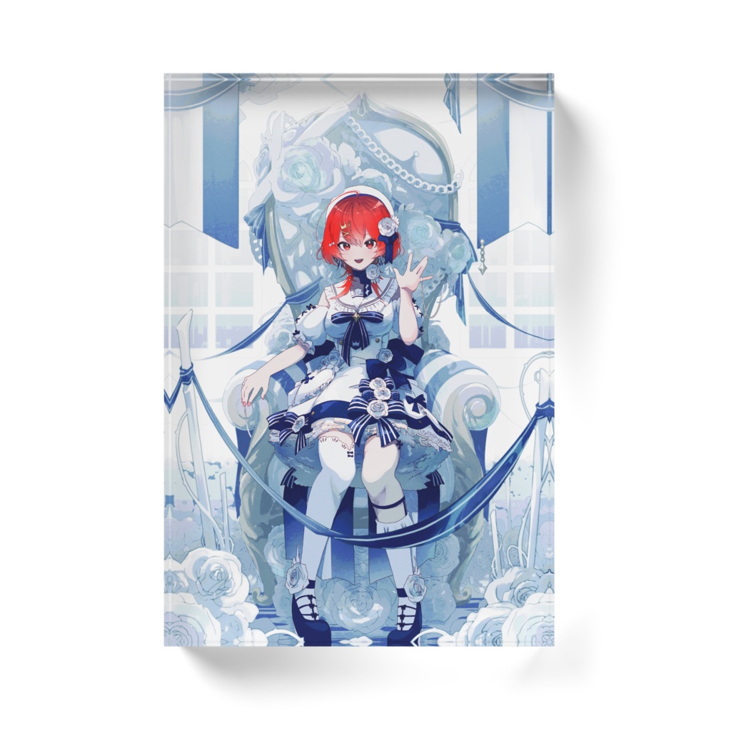 甘守ノーラ-アクリルブロック/クリスマス2025-