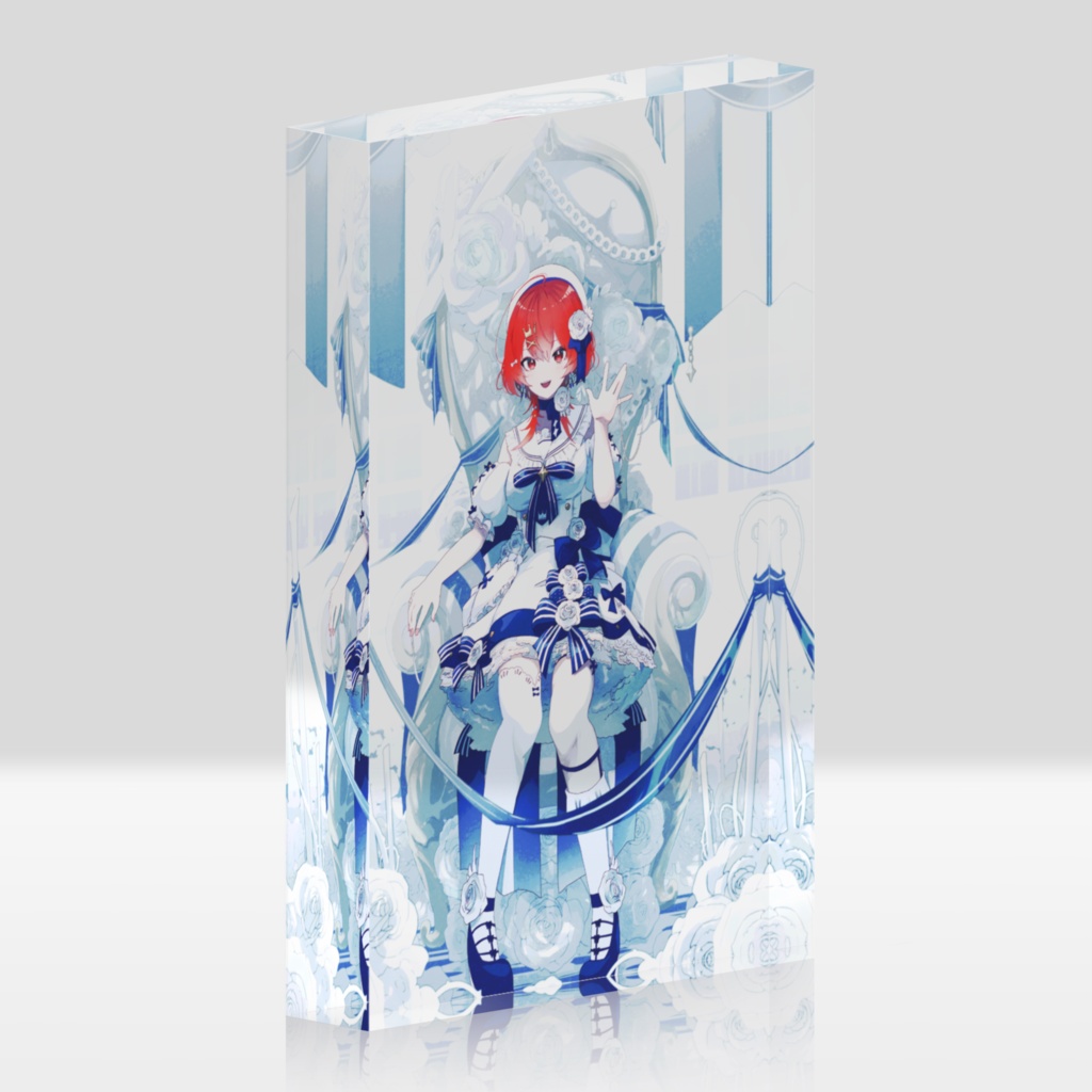 甘守ノーラ-アクリルブロック/クリスマス2025-