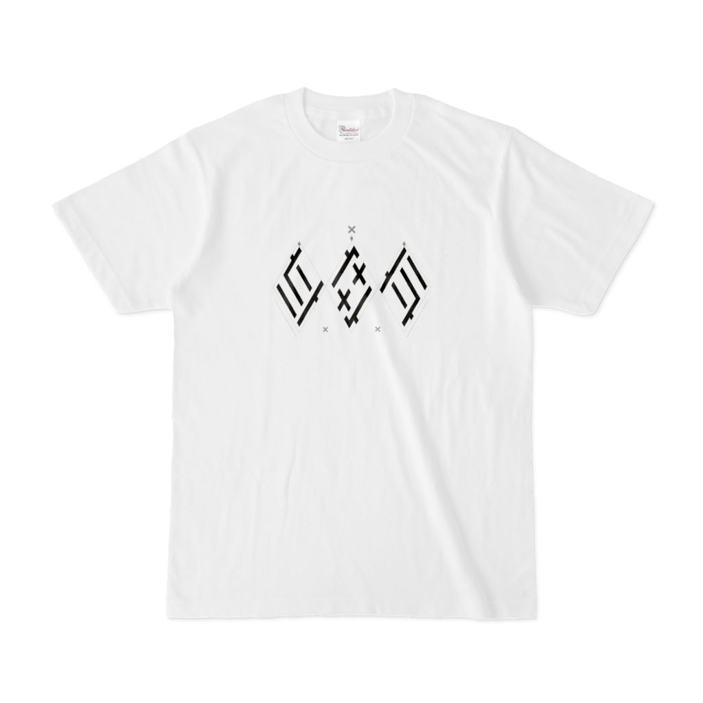 アンビグラムTシャツ　White