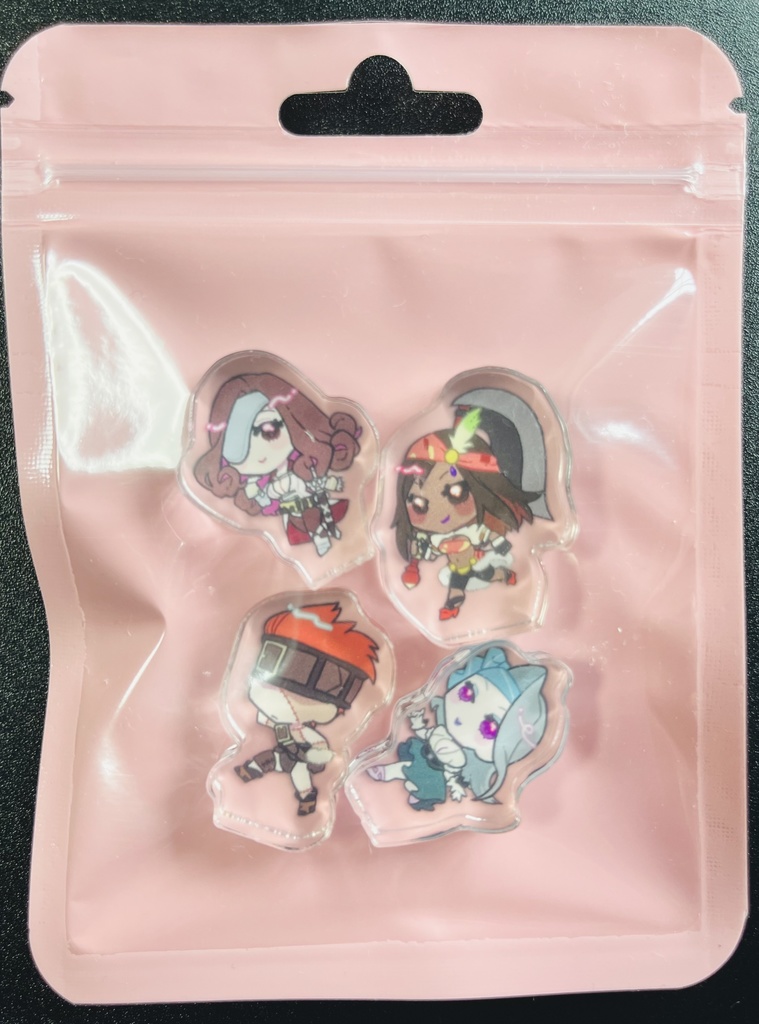 FF9サブキャラ自立ミニアクリルブロック