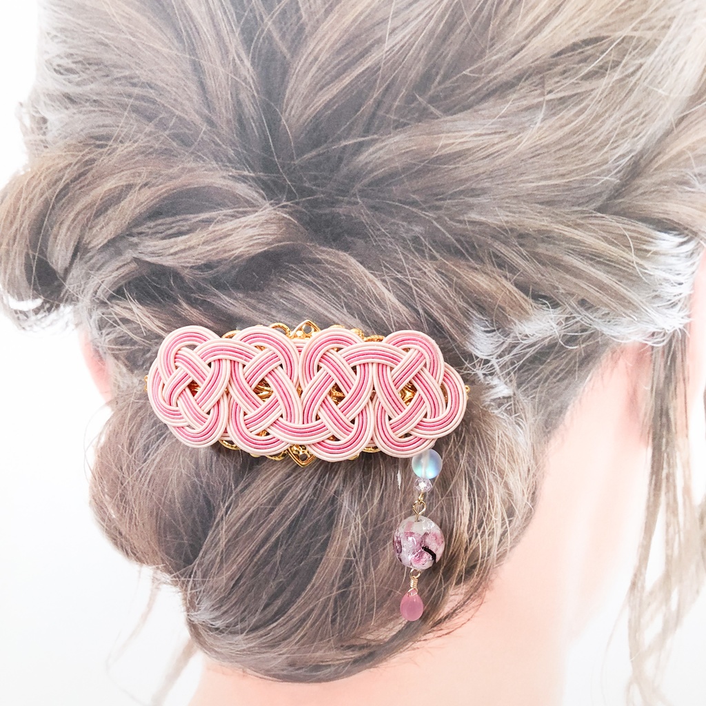 【最遊記】花喃モチーフのバレッタ