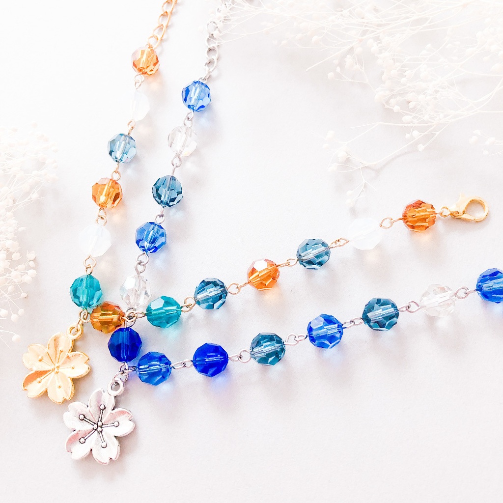 【刀剣乱舞】伯仲モチーフのスワロフスキーブレスレット