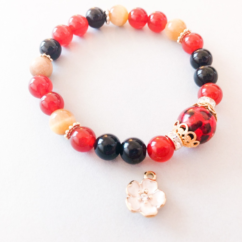 【刀剣乱舞】沖田組モチーフの天然石ブレスレット