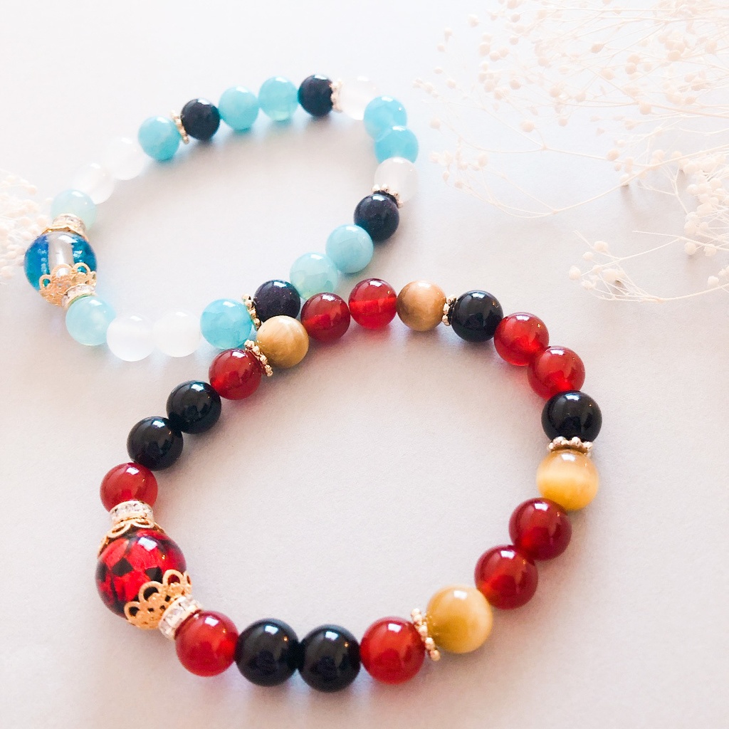 【刀剣乱舞】沖田組モチーフの天然石ブレスレット