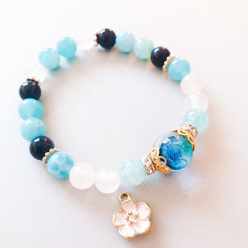 【刀剣乱舞】沖田組モチーフの天然石ブレスレット