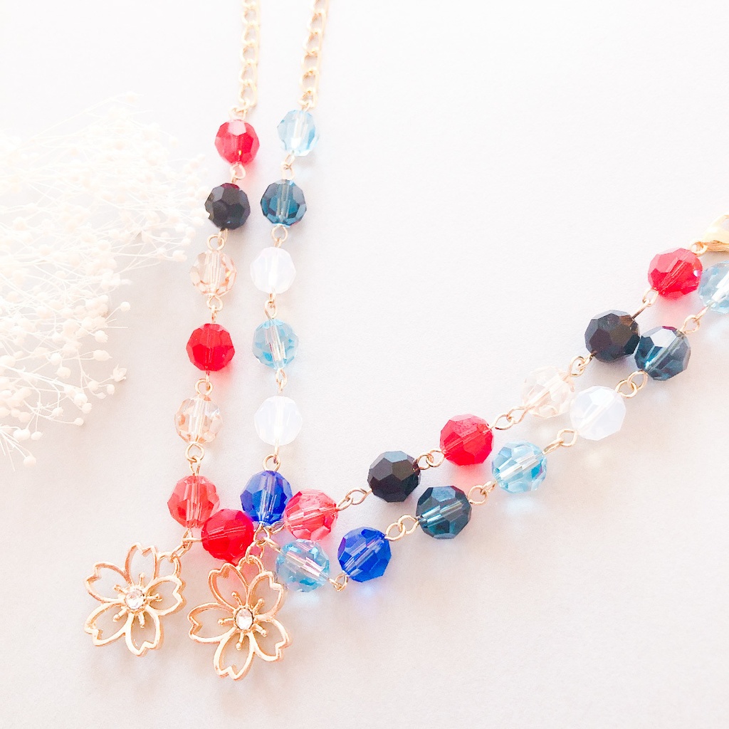 【刀剣乱舞】沖田組モチーフのスワロフスキーブレスレット