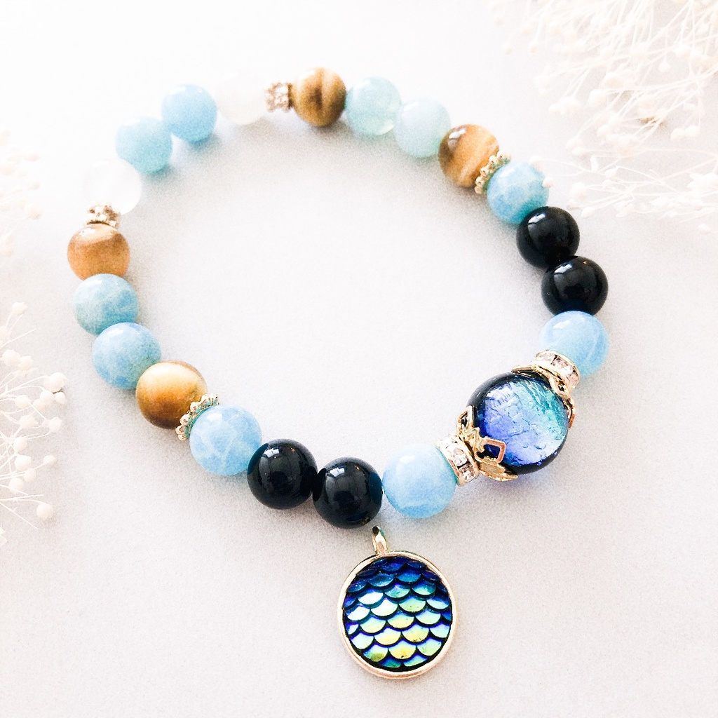 【刀剣乱舞】千代金丸モチーフの天然石ブレスレット