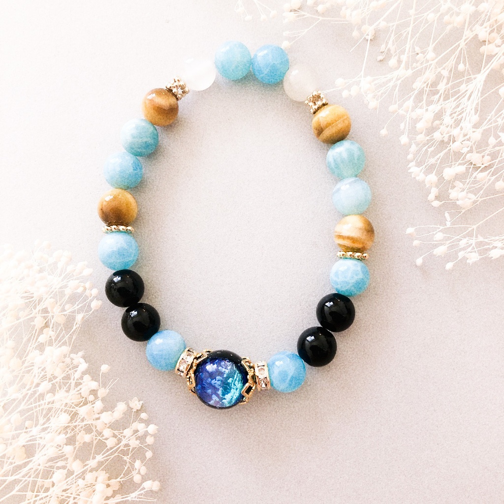 【刀剣乱舞】千代金丸モチーフの天然石ブレスレット