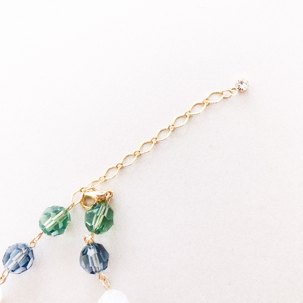 【刀剣乱舞】にっかり青江モチーフのスワロフスキーブレスレット