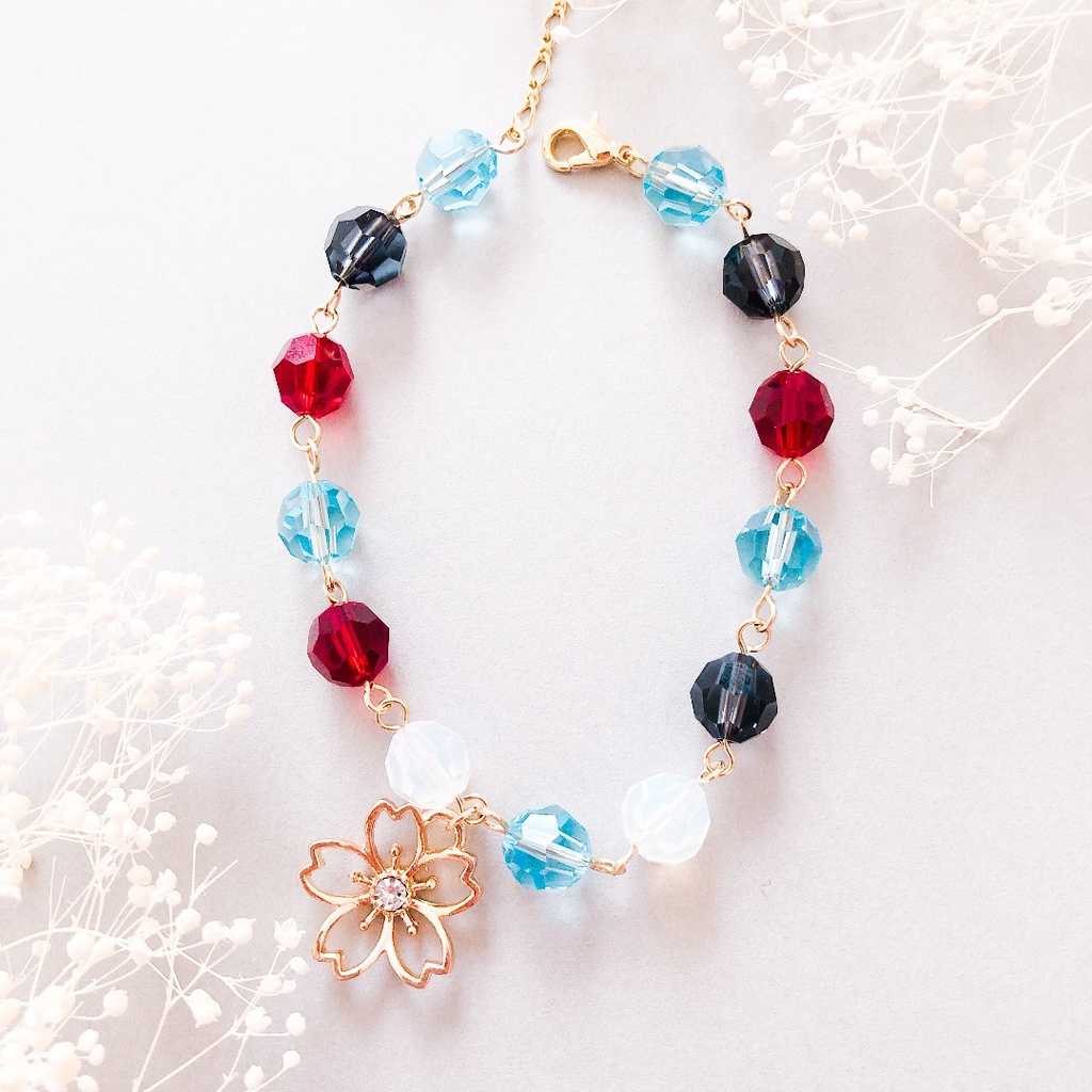 【刀剣乱舞】和泉守兼定モチーフのスワロフスキーブレスレット