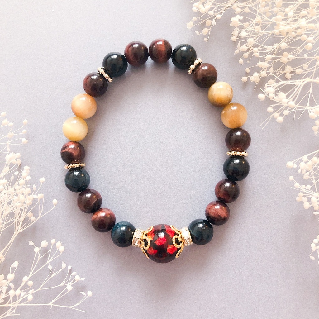 【刀剣乱舞】大倶利伽羅モチーフの天然石ブレスレット