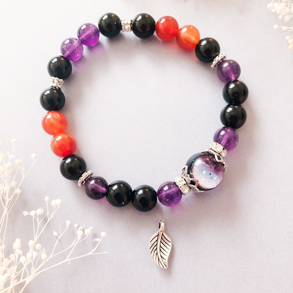 【刀剣乱舞】実休光忠モチーフの天然石ブレスレット