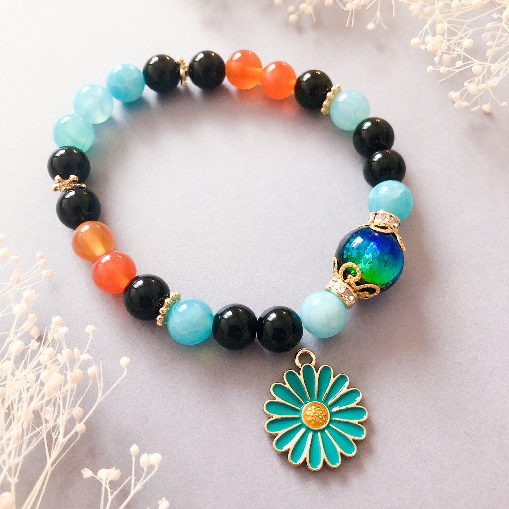 【刀剣乱舞】一期一振モチーフの天然石ブレスレット