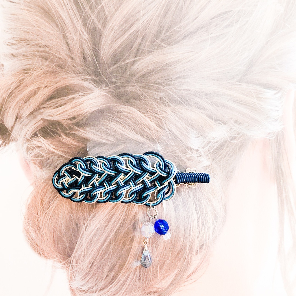 【刀剣乱舞】伯仲の羽根バレッタ