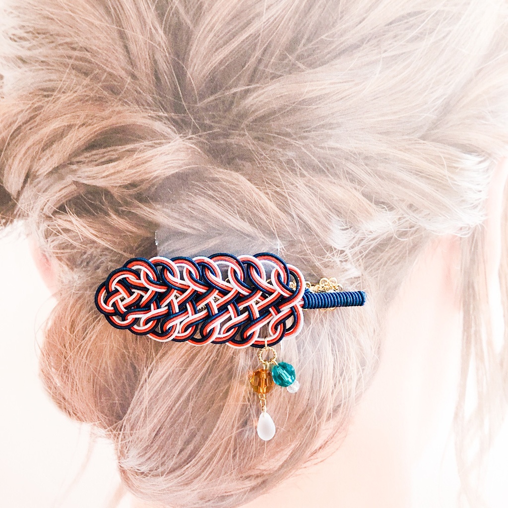 【刀剣乱舞】伯仲の羽根バレッタ