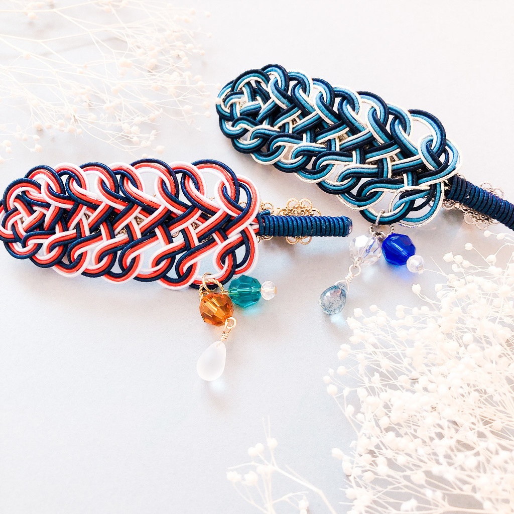 【刀剣乱舞】伯仲の羽根バレッタ