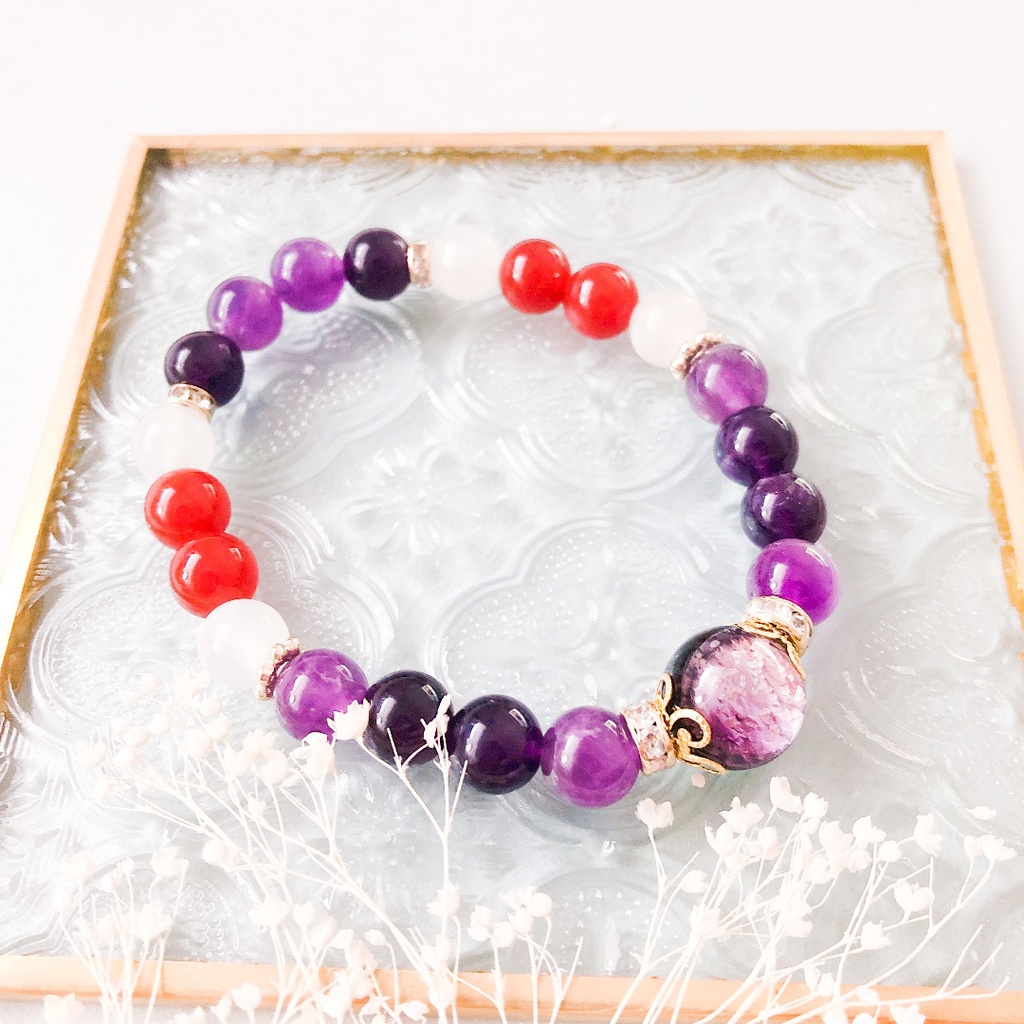 【刀剣乱舞】不動行光モチーフの天然石ブレスレット