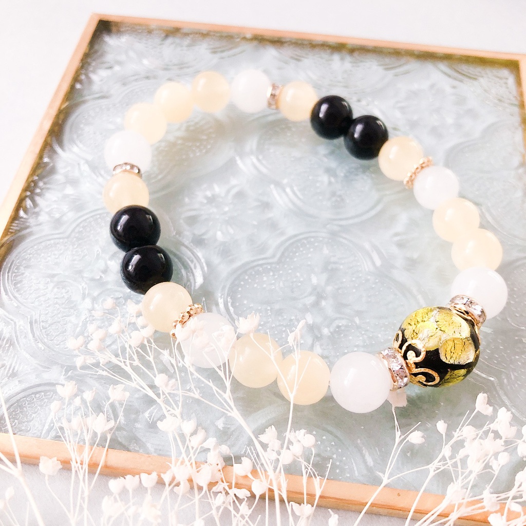 【刀剣乱舞】髭切モチーフの天然石ブレスレット