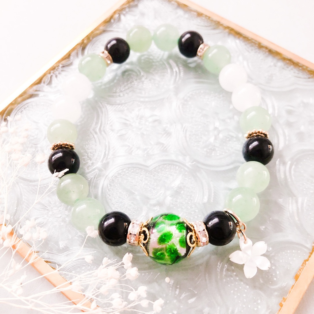 【刀剣乱舞】膝丸モチーフの天然石ブレスレット