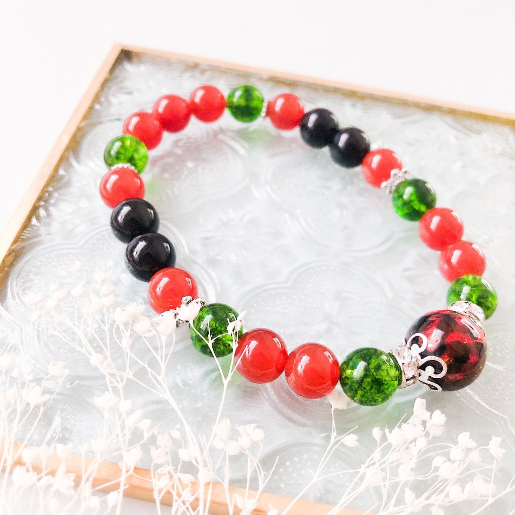 【刀剣乱舞】豊前江モチーフの天然石ブレスレット