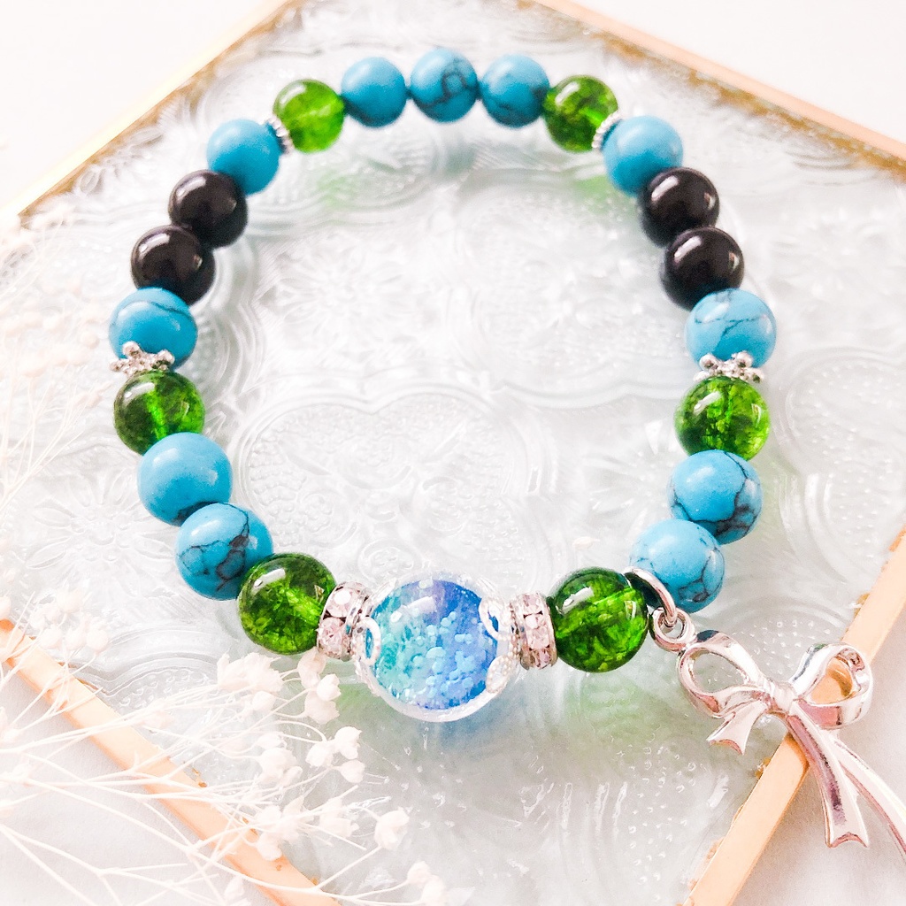 【刀剣乱舞】松井江モチーフの天然石ブレスレット