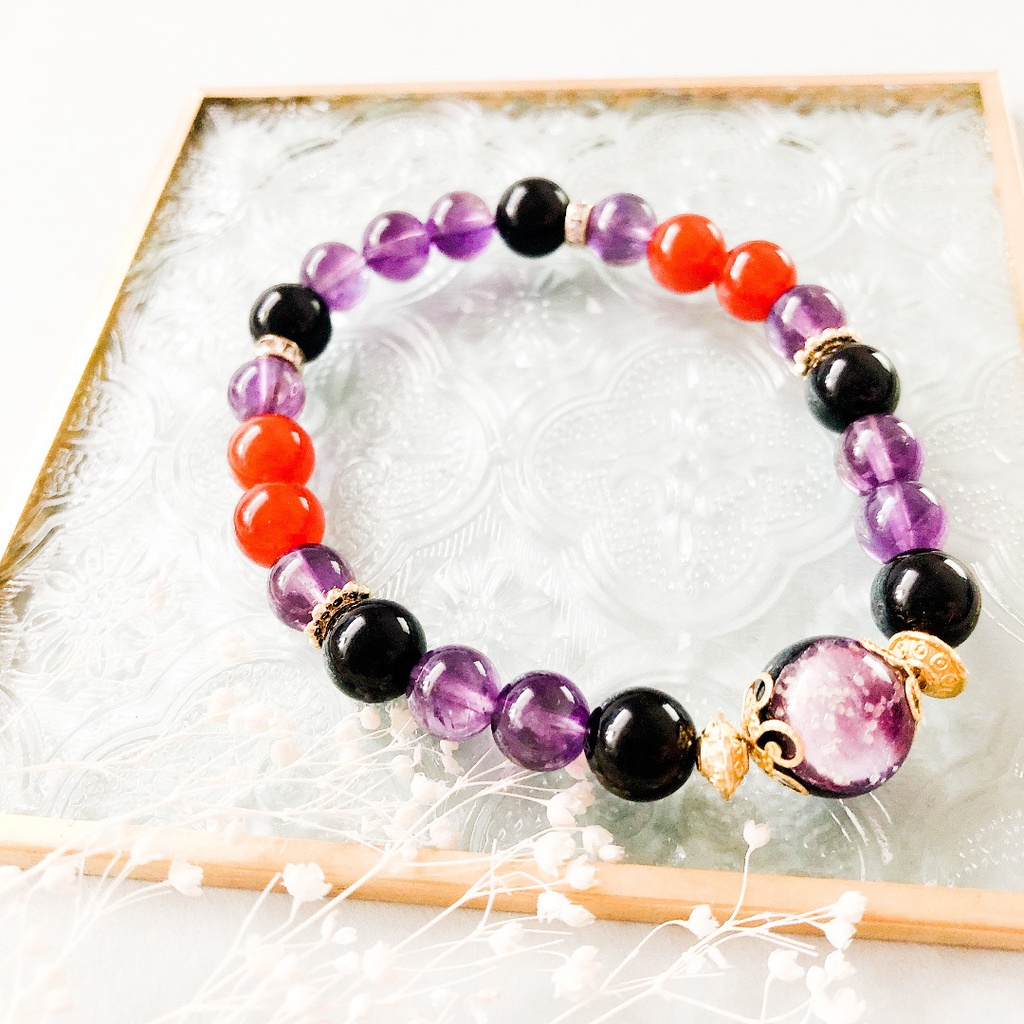 【刀剣乱舞】明石国行モチーフの天然石ブレスレット