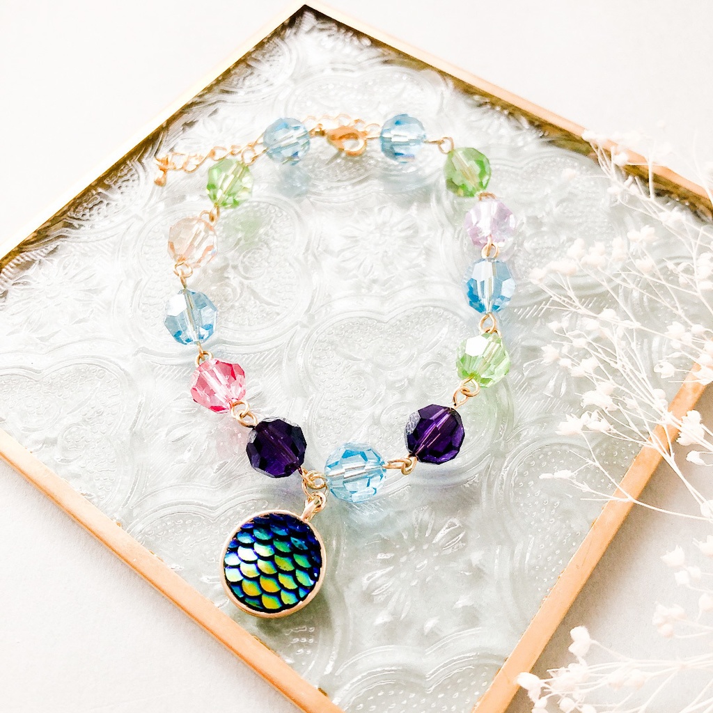 【刀剣乱舞】小竜景光モチーフのスワロフスキーブレスレット