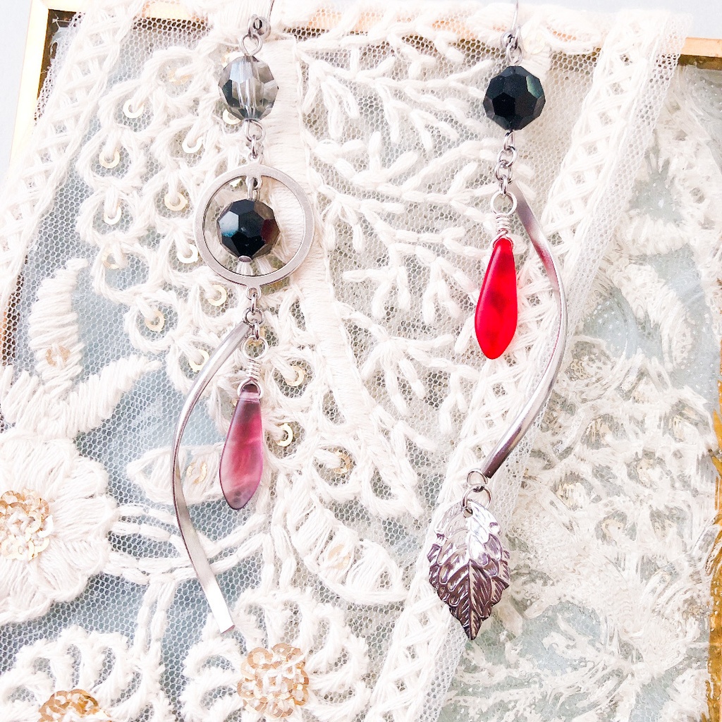 【刀剣乱舞】実休光忠モチーフシンプル耳飾り