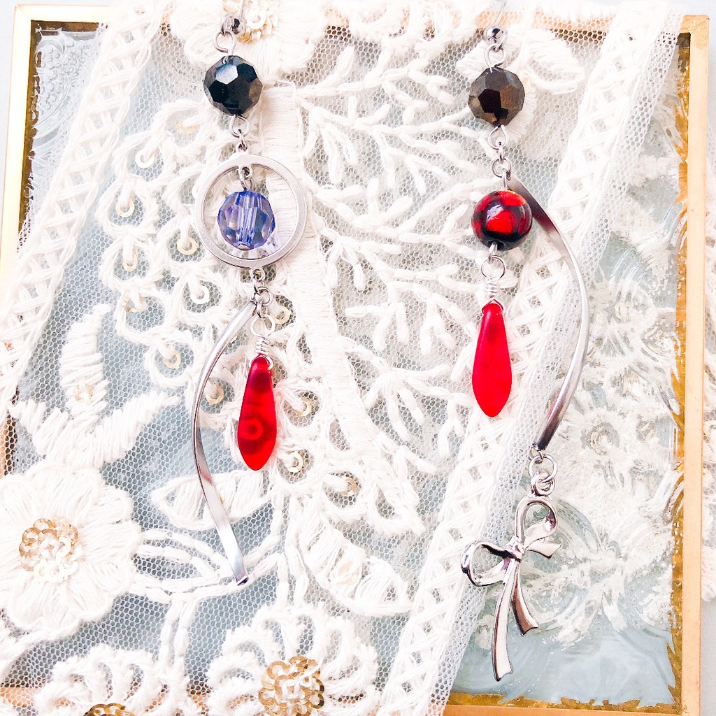 【刀剣乱舞】日向正宗モチーフのシンプル耳飾り