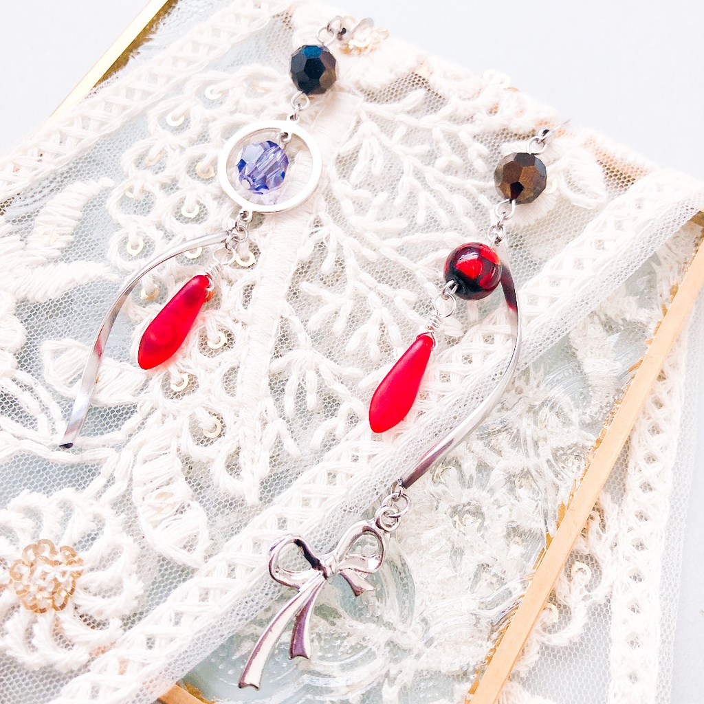 【刀剣乱舞】日向正宗モチーフのシンプル耳飾り