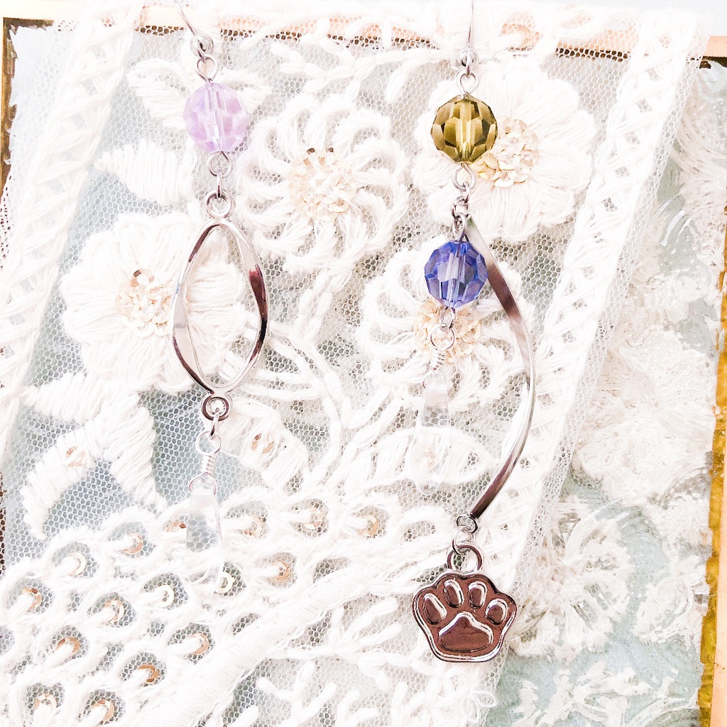 【刀剣乱舞】五月雨江モチーフのシンプル耳飾り