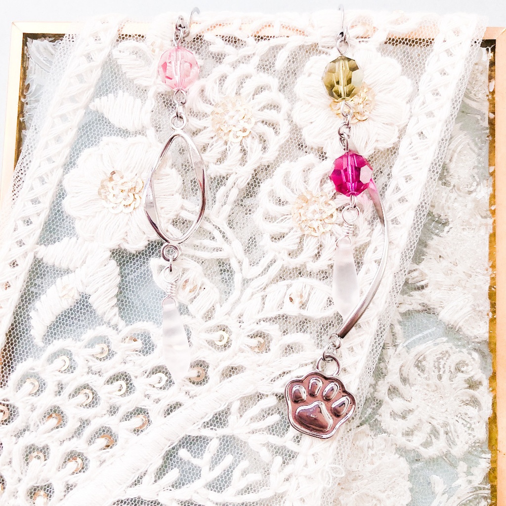 【刀剣乱舞】村雲江モチーフのシンプル耳飾り