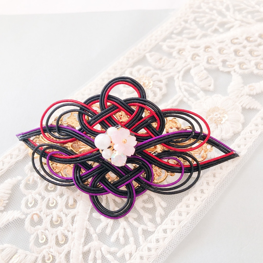 【刀剣乱舞】大倶利伽羅モチーフのバレッタ