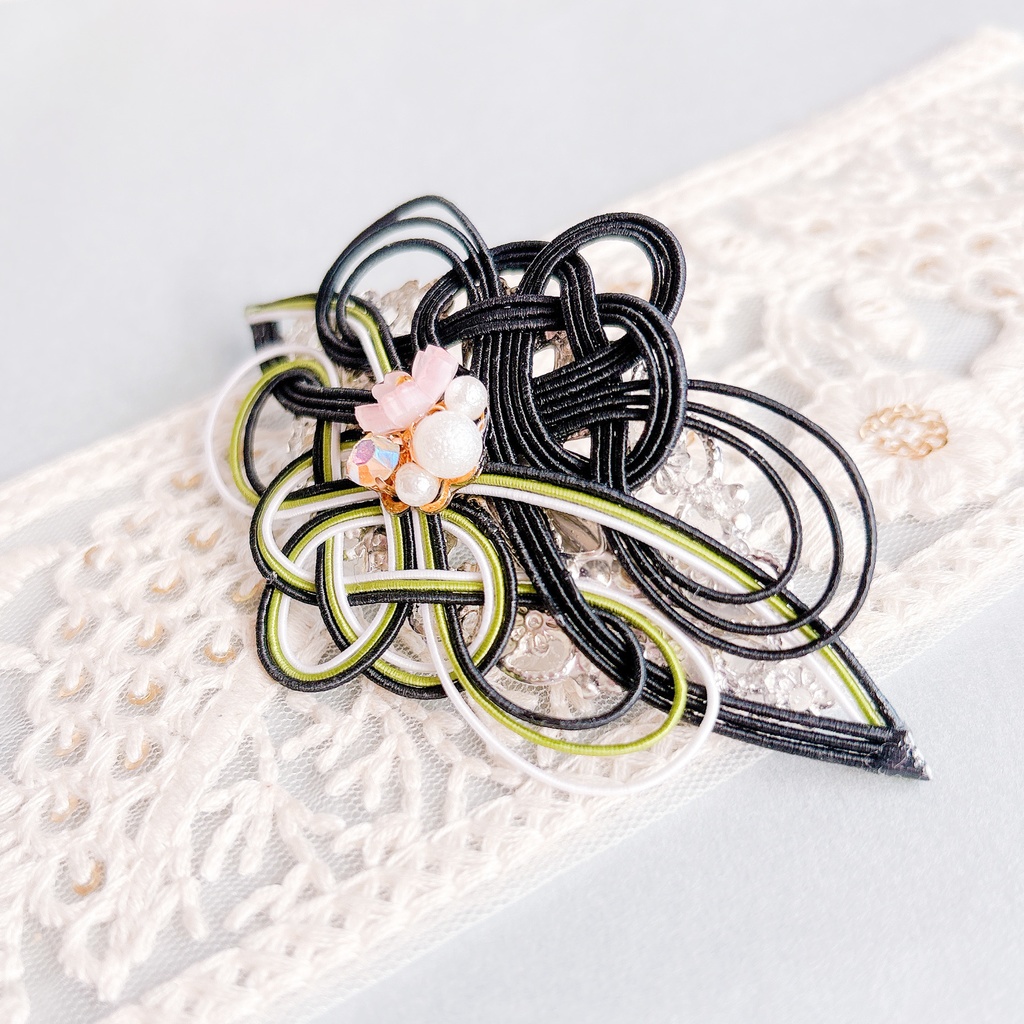 【刀剣乱舞】稲葉江・富田江モチーフのバレッタ