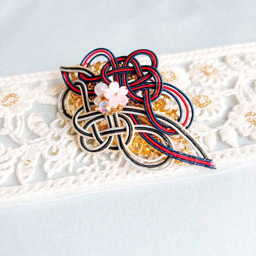 【刀剣乱舞】大典太光世・ソハヤノツルキモチーフのバレッタ