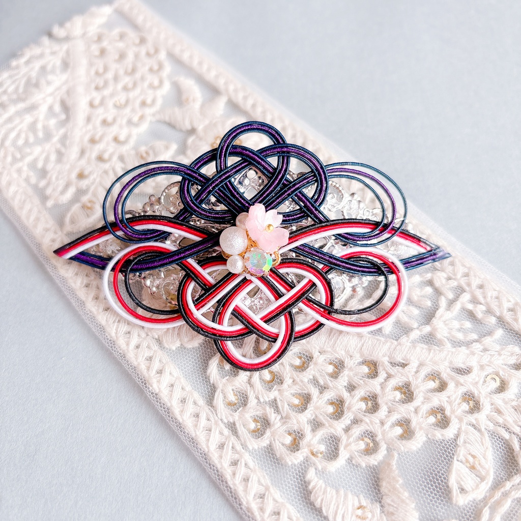 【刀剣乱舞】日本号モチーフのバレッタ