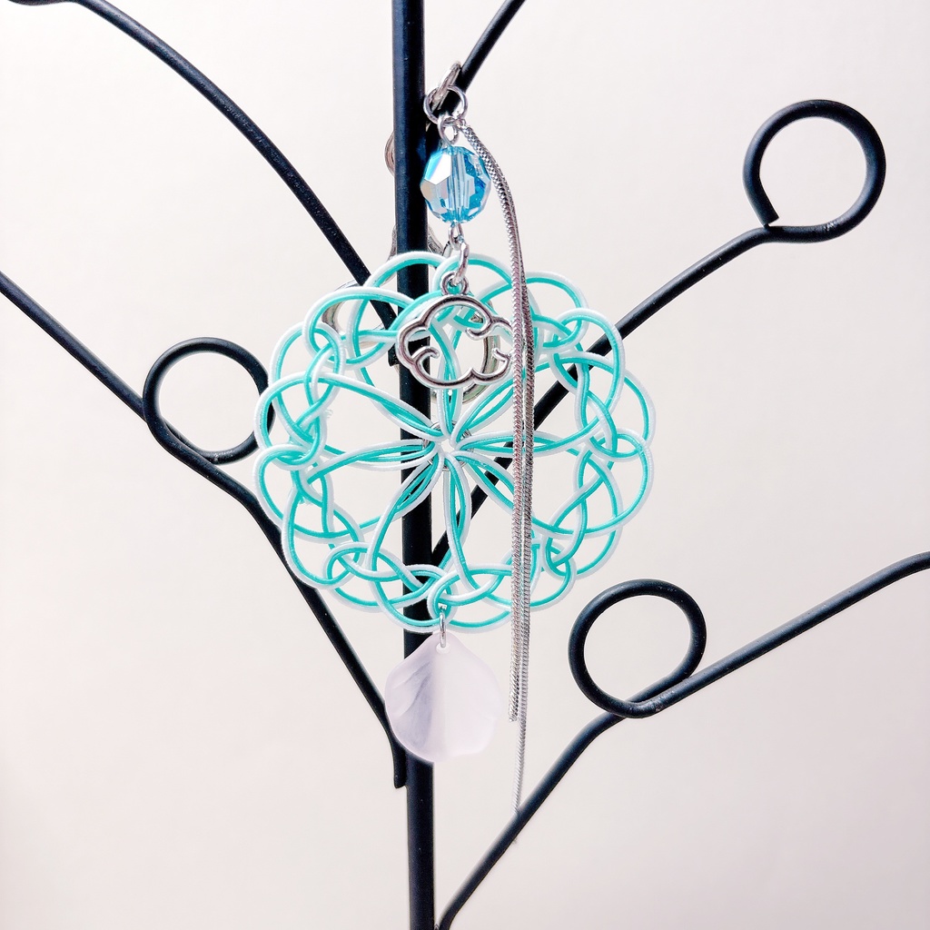 【刀剣乱舞】雲生モチーフのレースキーホルダー