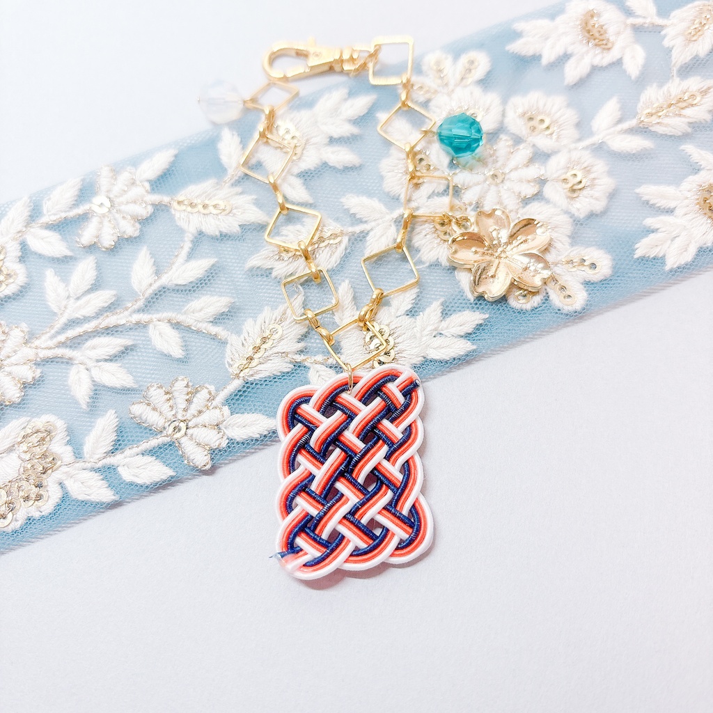 【刀剣乱舞】山姥切国広モチーフの花札風バッグチャーム