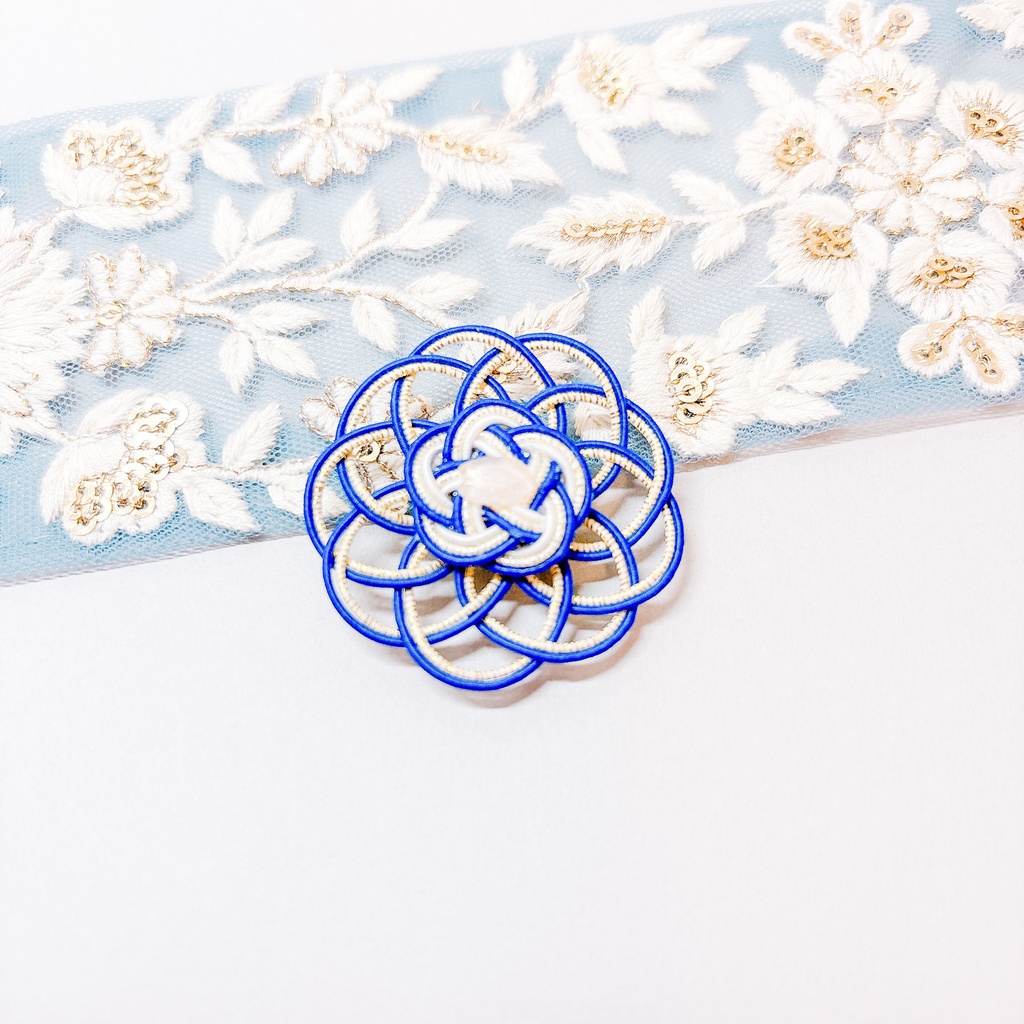 【刀剣乱舞】三日月宗近モチーフの曼荼羅マグネットアクセ