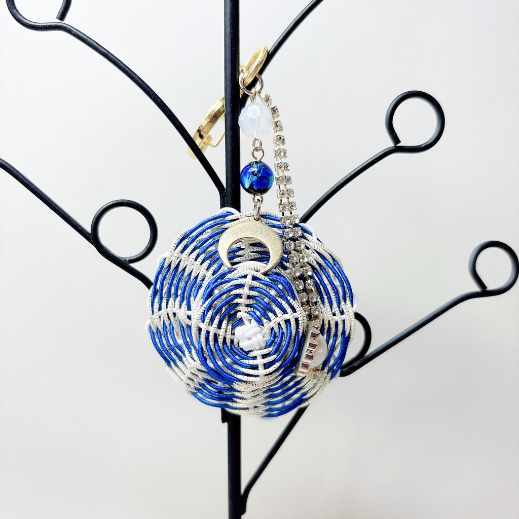 【刀剣乱舞】三日月宗近モチーフのお帽子👒キーホルダー