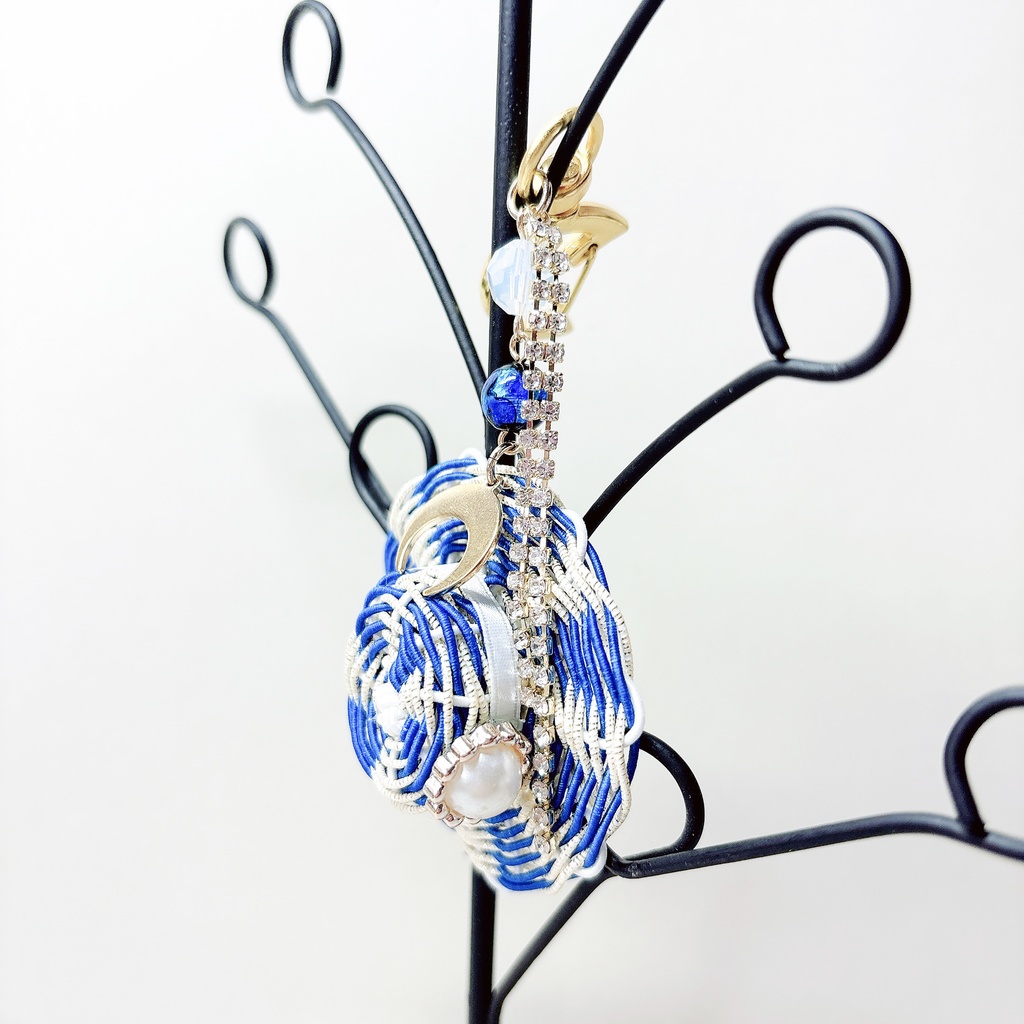 【刀剣乱舞】三日月宗近モチーフのお帽子👒キーホルダー