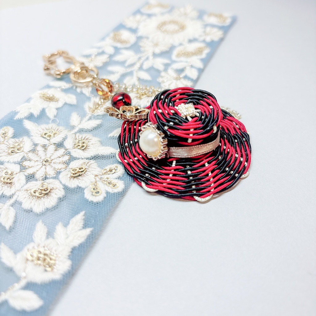 【刀剣乱舞】加州清光モチーフのお帽子👒キーホルダー